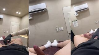 [왁싱샾] 쿠퍼액 질질싸며 여자 왁서와 대화 (11)