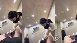 [왁싱샾] 쿠퍼액 질질싸며 여자 왁서와 대화 (1)