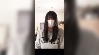 일본 마스크 반전거유 korean bj