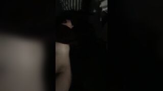 자는 척 하다가 느끼기