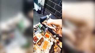 술판 떡판 누구에게도 밀리지 않는 요~년