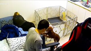 술에 취해 남친 갈구는 주폭여친 ipcam