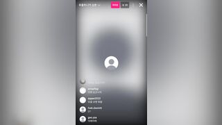 인스타 아래노출 (은꼴) korean bj