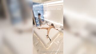 사지 묶여 회초리 맞는 다미 (SM체험)