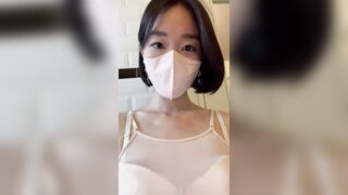 엉덩이 오일 마사지 해보기_ 처음 입어본 밑트임 갈라 팬티