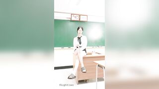 BERRY – WHITE SHIRTS & SKIRT [2V 3 (1)