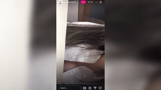 여르ㅁ미 라방 정지 직전 korean bj