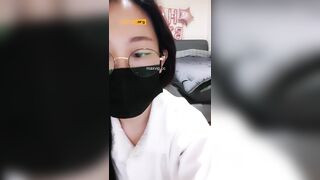 동네안경누나_BJ자두 망사팬티도끼자위 korean bj