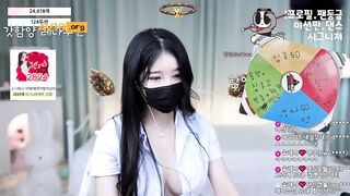 뒷뚫린_망사팬티 BJ레나 korean bj