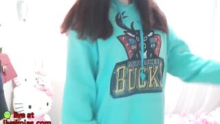 마음을 담아 열심히 해보겟다는 BJ 이쁜 속옷 korean bj