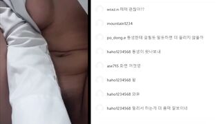 인스타라방 [올노자위] 애널딱풀콘돔계란 삽입