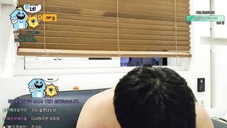 플렉스 힘준 물빨 BJ (2차전 시도중 데빌뜨고 방종) korean bj