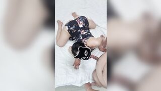 진정 발정난 암캐 !! 천박한 네토