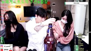 윤가호 역대급 존예 게스트 2대1 VIP팬방 korean bj