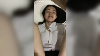 쇼츠-보털 수북한 승무원 여친