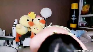 강냉이 오리 딜도 자위팬방 240130 korean bj 1