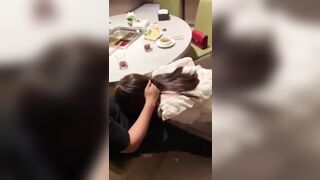 마라탕집 밥먹다 말고 좆 빠는 년 2