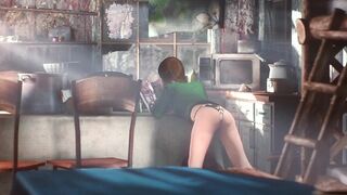 3D 라라 애니메이션에서는 보기 드문 장면
