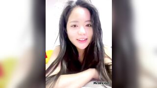 BJ 유주 아랫도리 까고 딜도 자위 하기 korean bj