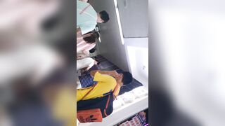 핑크원피스 뒤에서 ㅈㅇ싸기 ipcam