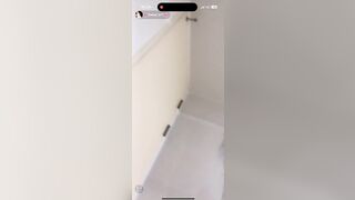 틱톡 라방으로 샤워하다가 꼭노