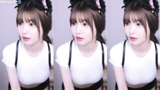과즙세연 하네스에 시스루 korean bj (7)