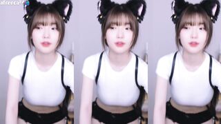 과즙세연 하네스에 시스루 korean bj (8)