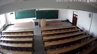 중국 대학생 커플의 강의실 섹스 china