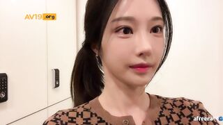 마사지 받는 배그 BJ 유설아 korean bj