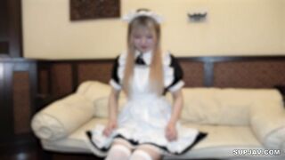 FC2PPV 4717543 【無】メチャカワ白ギャル時代のメイドコス持参！似合い過ぎです⤴やっぱりエッチ好きで終始楽しんでる姿が最高 jav