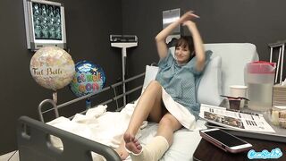 다리 다친 미녀의 병원 생활기