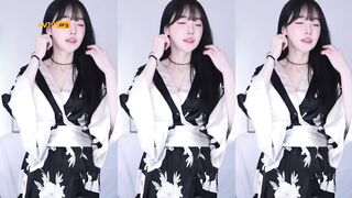 브라 노출 korean bj