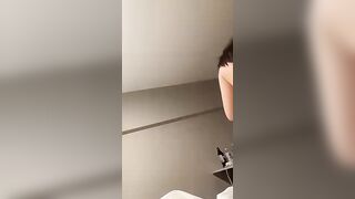 침대위