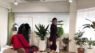 섹시란제리 촬영 준비중 과정 유출