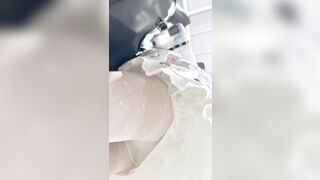 【KFC】ロリータ女子高生・ピンクの下着に白いシルクが破れてる ipcam 1 (3)