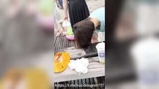 【高抄拍胸】海边露天 近距离怼奶拍小葡萄(13) [某房原版]50V ipcam 1