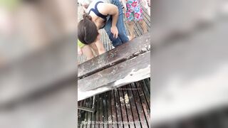 【高抄拍胸】海边露天 近距离怼奶拍小葡萄(5) [某房原版]50V ipcam 1