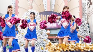 祭りだチア vol.63 【4K】 魔女JDチア、夢のステージ これはたまらん！絶景のラインダンス！ ipcam