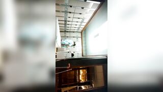 第71話～家庭内入浴クラブ盗撮～巨乳女子校生の入浴と着替え～覗き見を楽しむ～9V ipcam 1 (3)