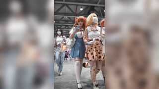 【xxn-233】红色国风lo裙美女逛街..超薄白丝配蓝白格子内裤[某房原版] ipcam 3