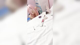 【大神整理合集】可爱小萝莉【18岁极品茉莉璐】一线天小粉穴多人运动8月16~29日28V china (2)