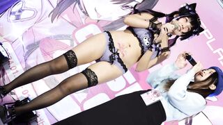 股間食い込み！パン染み！過激露出コスイベント撮影会★zipファイル ipcam (1)