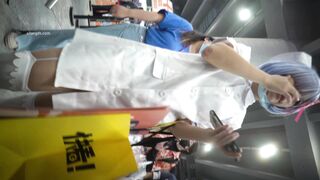 【xxn-133】两次CD服装展台模特..透明肉丝和过膝白丝前后抄[某房原版] ipcam 2