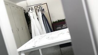 【結婚式前撮り】新婦4組 私服→ドレス着替え・パンチラ・胸チラをフォトスタジオで隠し撮り ipcam