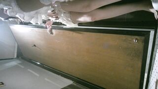 【トイレ撮影】極上ロリ娘2人は仲良しなので必ず一緒におしっこ！2V ipcam (2)