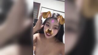 강아지필터 일녀 자위라방