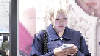 《金髪ギャル》【電車チカン】★意地でも喘がない金髪美少女ギャルのプライドをエグる完堕ちアクメ★未開発の天然小麦色ボディ jav jvip