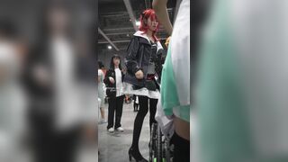 【xxn-144】蓝黑色lo裙小姐姐..性感网袜配粉内前后拍[某房原版] ipcam 3