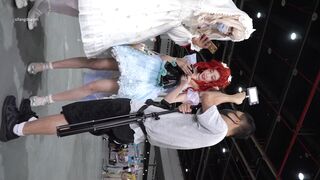 【xxn-117】碧蓝航线女仆装小姐姐..黑色过膝袜粉内裤被抄底 ipcam 3