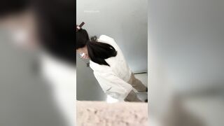【トイレ盗撮】ダンス部員を口説き落とす、オフィスビル痴女若妻編 第2弾 5人 ipcam